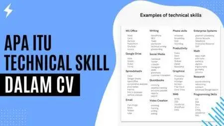 Apa Itu Technical Skill dalam CV